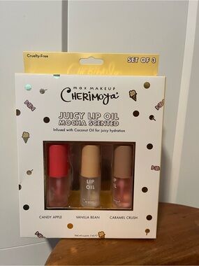 Juicy Lip Oil Set - Candy Apple, Vanilla Bean, Caramel Crush